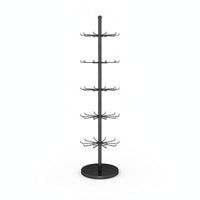Heavy Duty Metal Floor Hook Display Rack Rust-Resistant