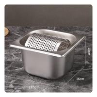 Brushed Butter Spreader with Roller Removable Stainless Steel Butter Roller Perforated Messmessless for Grill Masters, Grilling