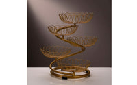 5-Tier Fruit Basket Space-Saving Fruit Basket Stand Vertical for Kitchen Counter