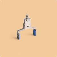 Strong Clamping Force Mini Pneumatic Gripper Stable Performance Robotic Arm Pneumatic Clamp Easy to Install for Molding Molding Line