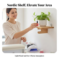 Single-Tier mount board Nordic aesthetic Verticalmounted VerticalstorageSaving for Living Room