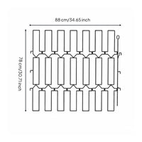 Metal Retractable Pet Gate Foldable Retractable Pet Gate Adjustable Width
