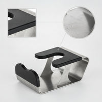 Coffee Tamping Stand Compact Tamper Stand Matte Black for Baristas
