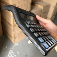 正品JOINUS众成牌8585-12双屏显示连加连减台式计算器财务计算机