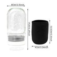 Glass Sprouting Jar Set Food Grade Mason Jar Sprout Kit Easy Drainage