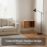 Vinyl vinyl record Storage Cabinet Minimalist Design Sideboard Floating Appearance