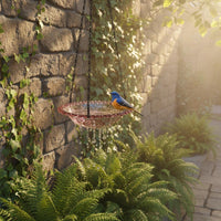 Hanging Fountain Bird Bath Attracts Birds Hanging Solar Bird Bath for Gardeners