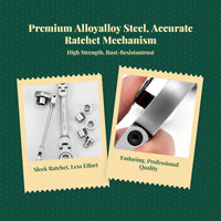 Dual-head ratchet wrench for auto repair