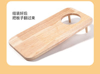 跨境木质迷你趣味投掷板传统投壶感统运动亲子互动丢沙包益智玩具