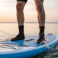Flexible 3mm Diving Socks Sand-Proof Neoprene Diving Socks Quick-Dry Abrasion-Resistant Water Booties Lightweight for Children, Kids, Swimming, Snorkeling, Surfing, Rafting