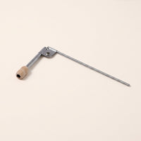 Glaze Blower with Wooden Grip Stainless Steel Pottery Glaze Spraying Tube Compact Ceramic Spray Tool for Hobbyists