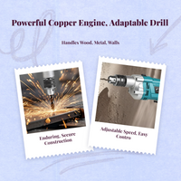 Variable speed high-power drill
