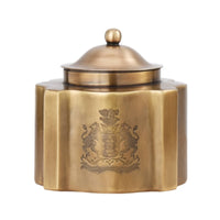 Metal Canister Lidded Containers Premium for Kitchen
