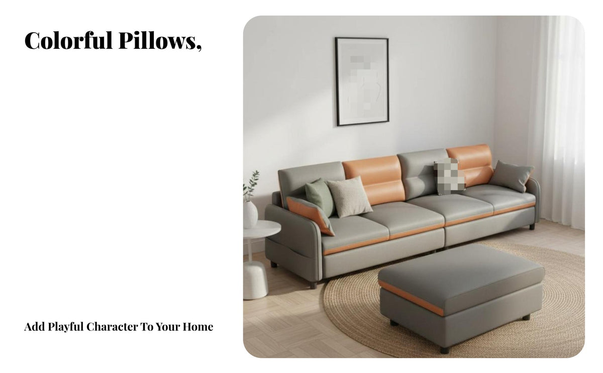 corner sectionald Sectional pet-resistant Resistant adjustableable Sectional with Storage Modern Design Sofa for Pet Owners, residents, Home, Lounge Area, Office