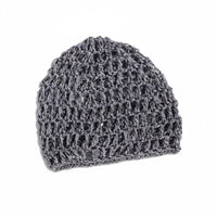 Breathable Hollow out Knit Cap Stretchy Fit Hollow out Skull Cap Lightweight Mesh Skullcap Design for Women, Men, Casual Wear, Sleeping, Food Service