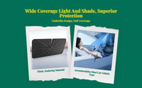 Heat-blocking windshield cover