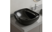 Ceramic Shampoo Bowl Easy to Clean Salon Shampoo Sink Sturdy and Stable Salon Apparatus for Hairdressers