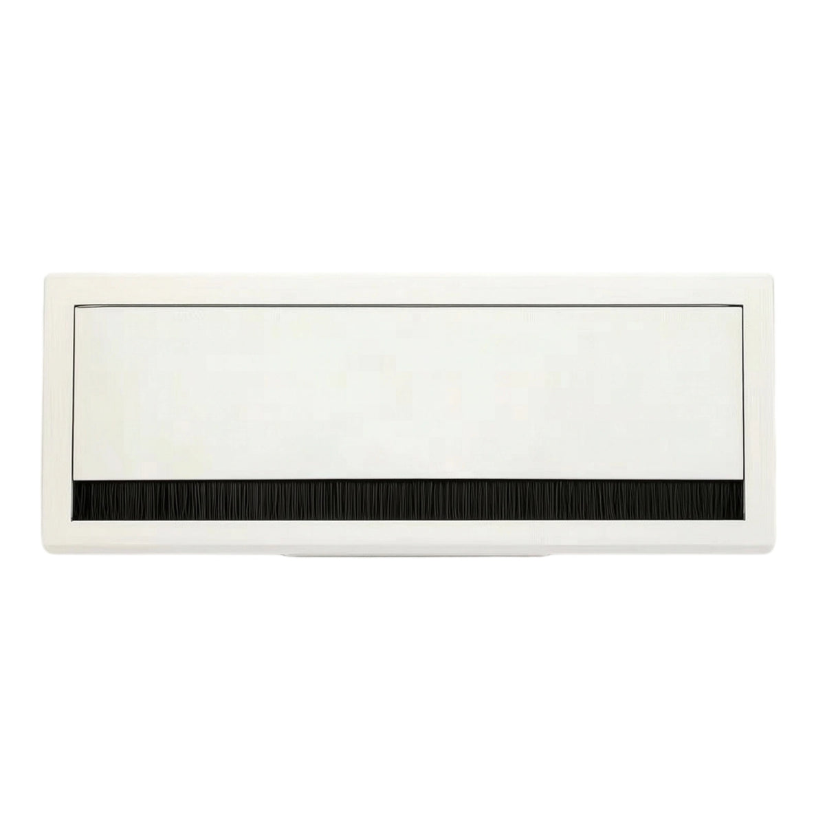Cable Box with Brush Recessed Wire Management Cover Compact for Professionals