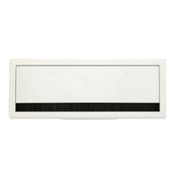 Cable Box with Brush Recessed Wire Management Cover Compact for Professionals