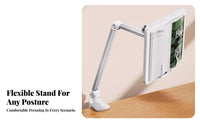Adjustable limb Book Stand Foldable Design perusing Aid Sturdy Build for Musicians