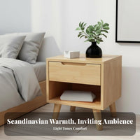 2-Drawer Nightstand Modern Design Household Furniture Nordic Design