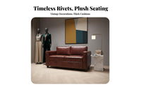 Double Sofa Booth with Table Retro Design Cafe Seating Long-Lasting Construction Space-Saving Design for Restaurants, Cafes