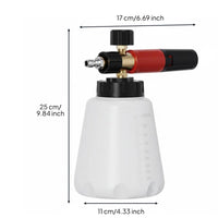 1000 Ml Pressure Washer Foam Dispenser Easy to Use Car Wash Foam Dispenser Quick Connector for Vehicle Cleaning