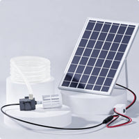 Solar Fountain Pump Compact Mini Submersible Fountain Pump Easy to Clean