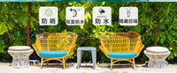 Outdoor Waterproof Seat Cushion for Garden Patio Chairs, High-Resilience Sponge, Soft Pad