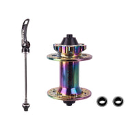 Bike Front Hub with Bearings Sealed Bearing Bike Multiple Speed Front Hub Axle Lightweight for Cyclists