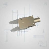 Sensor Pneumatic Gripper Compact Design High Precision Clamping Tool Air Powered
