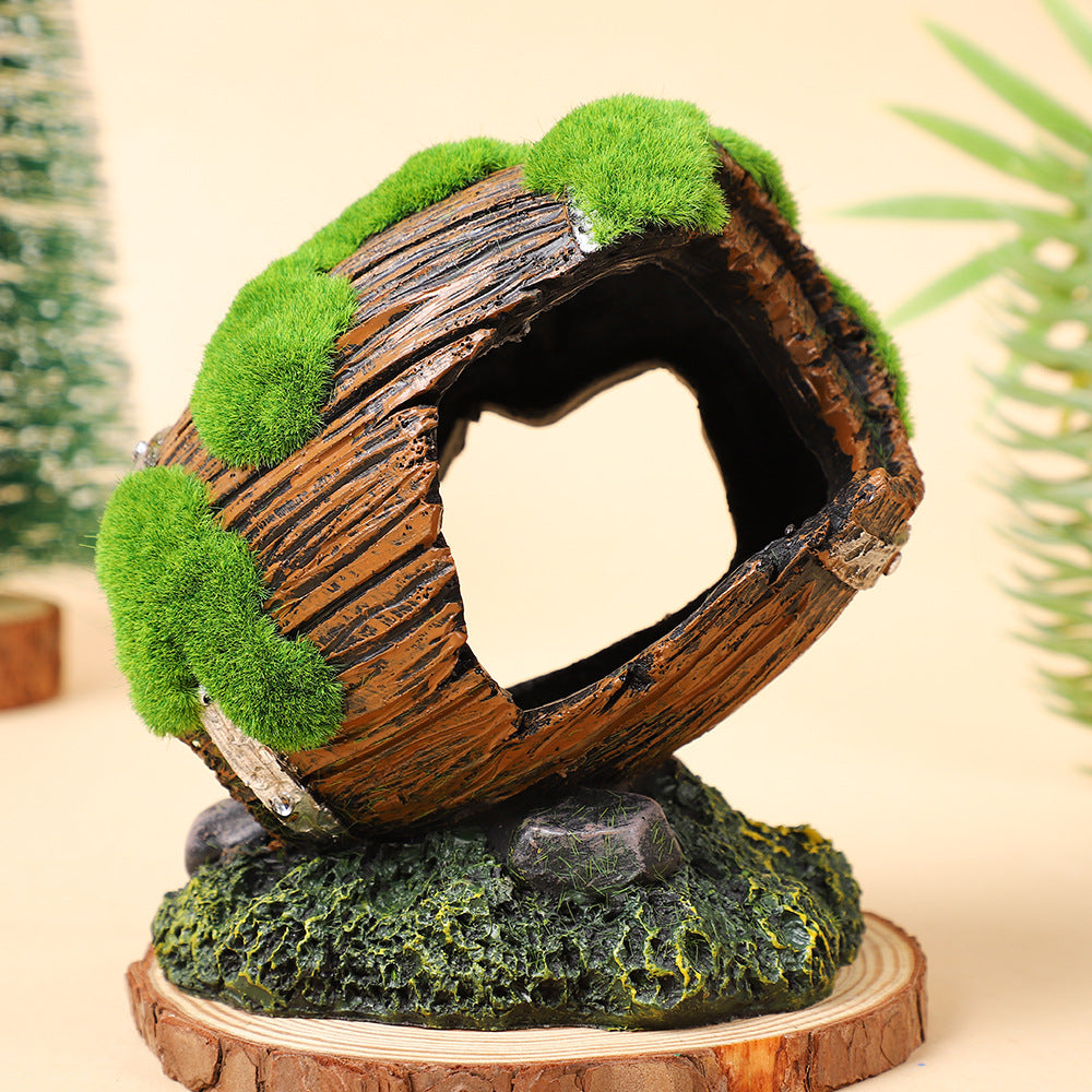L Slanted Moss Wine