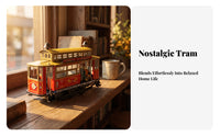 Collectible Metal Tram Model