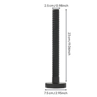 Kettlebell Grip Accessory Multifunctional Dumbbell Plate Support Bar Threaded Rod for Home Gym