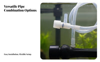 Aquarium Duckbill Aerating Outlet Adjustable Direction Improves Water Movement for Tanks