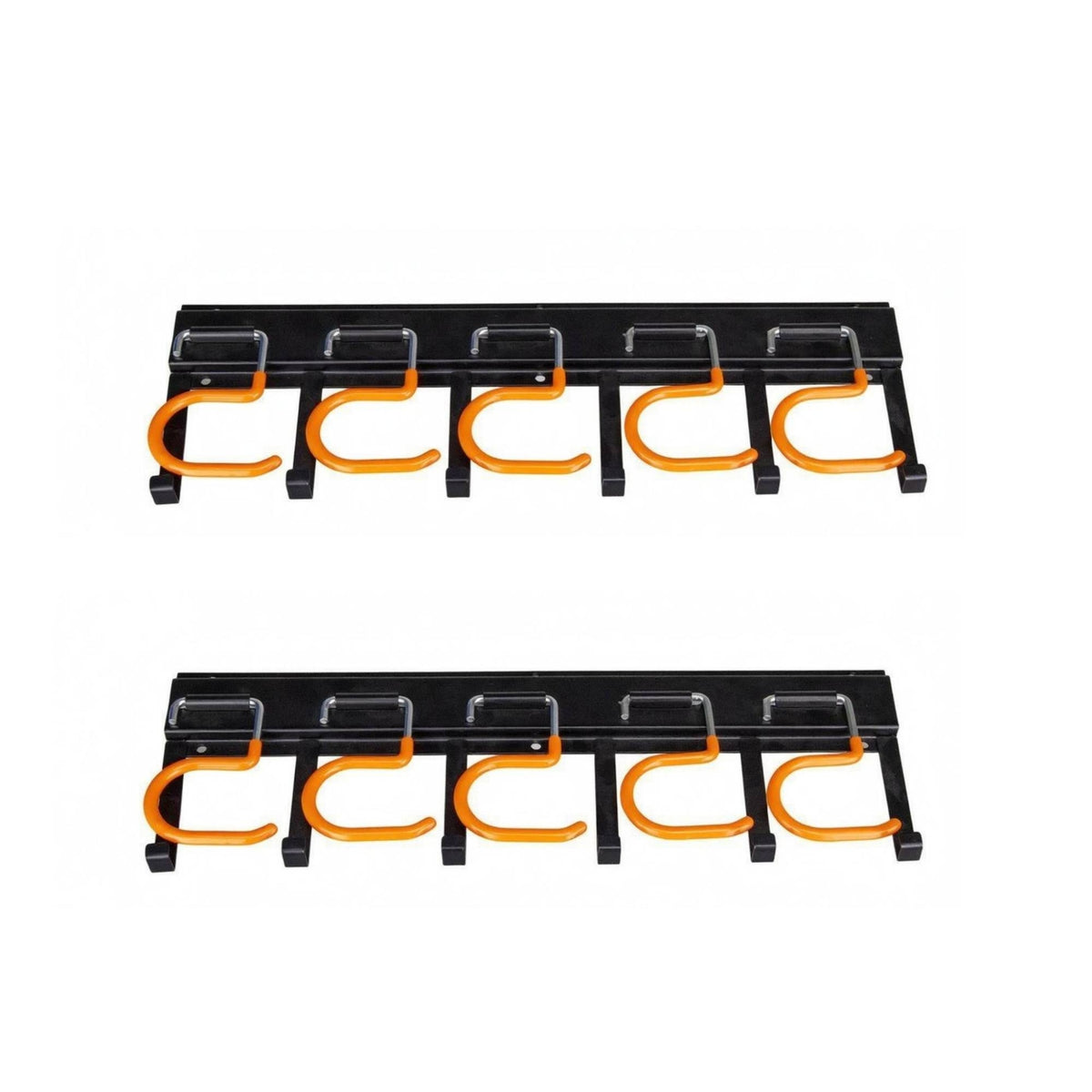 2 Pieces Garden Tool Hanger Metal Broom and Rack Sturdy for Workshop