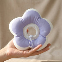 Elizabethan Cone for Cat Grooming, Soft Adjustable Nylon Opaque Flower Surgery Elizabethan, Stop Licking Pet Recovery Elizabethan After Surgery