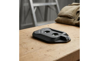 4 Pieces Compact Tool Hanging Bracket Textured Bracket with Hook Slot Versatile Hanger Multipurpose for Professionals
