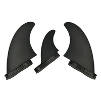 3 Pieces Board Fin Surfboard Rear Fin Stable Stable Aquatic Sports Gear for Paddleboarding