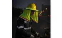 Hard Hat Shade with Neck Drape Lightweight Helmet Neck Shade Ventilated for Construction Sites