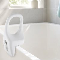Bathtub Grab Handle No Tub Safety Bar Sturdy for Bathroom, Disabled
