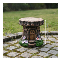 Turtle Stool Indoor Outdoor Use Turtle Bench Statue Weather Resistant for Park