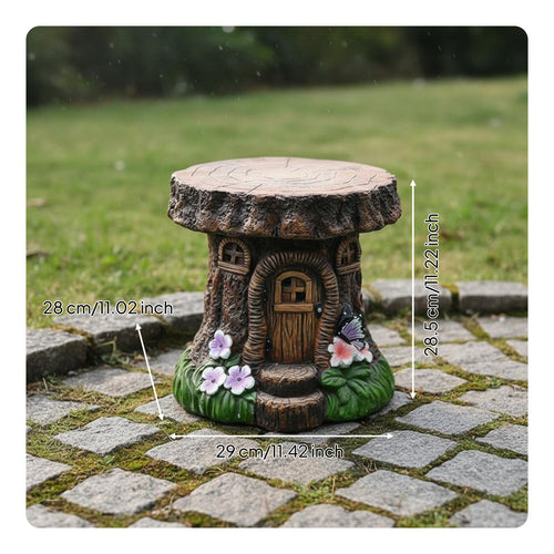 Turtle Stool Weather Resistant Turtle Bench Statue Realistic Details for Zoo