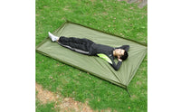 210D Oxford Cloth Raised Border Camping Mat PU Coated Camping Ground Mat Reinforced Corners Ground Pad Corner Loops