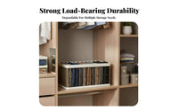 Clothes Storage Container Transparent Wardrobe Divider Box No Assembly Required