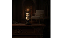 Tabletop Candlestick Stable Candlestick with Candle Plate Artistic for Halloween