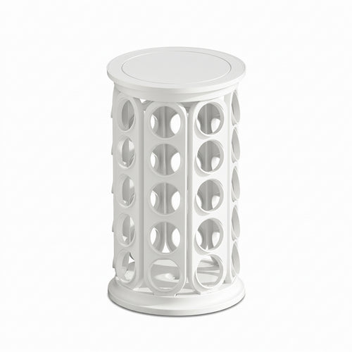 Compact Size Pod Carousel Stand Coffee Capsule Storage Rack Open Slots