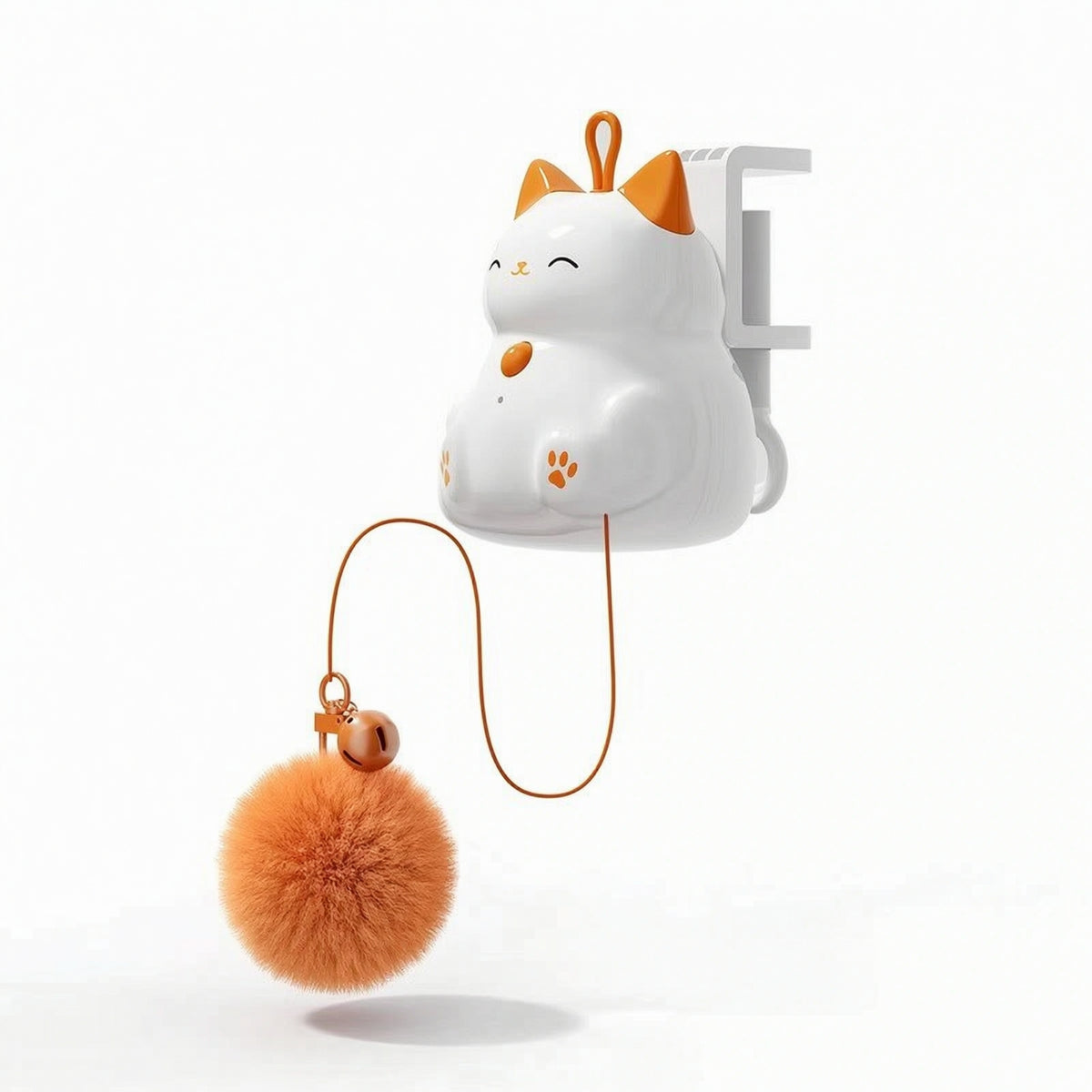 Rechargeable Clamp-on Cat Toy Hands-Liberated Automatic Cat Toy Compact Smart for Kittens