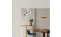 Battery Operated Double-Sided Wall Clock Easy to Read Home Decor Modern Minimalist Design for Office