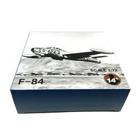 1:72美国 F-84 FighterThunderjet雷电喷气式战斗机合金飞机模型